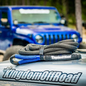 Jeeps Off Road Kinetic Recovery Rope