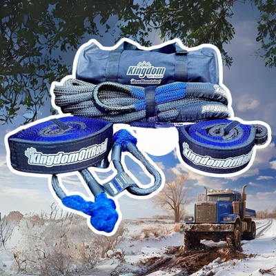 KINGDOM ULTIMATE RECOVERY KIT - 1 1/4" KINETIC ROPE